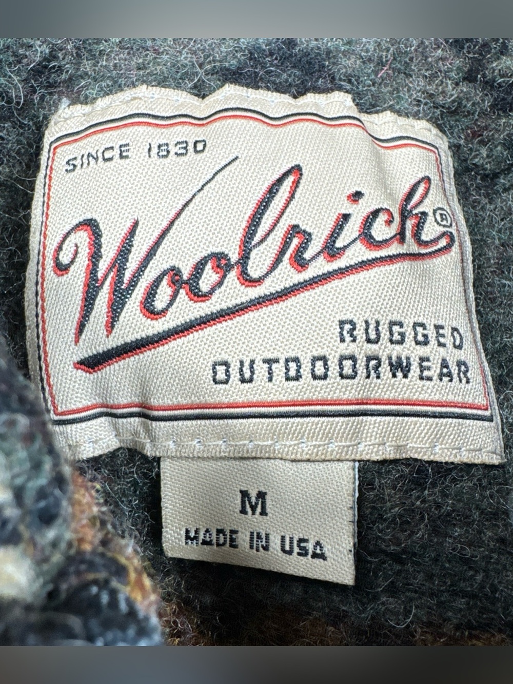 VTG Woolrich Womens Wool Blanket Southwest Animal Aztec Hooded Coat USA - Size M - Picture 2 of 10